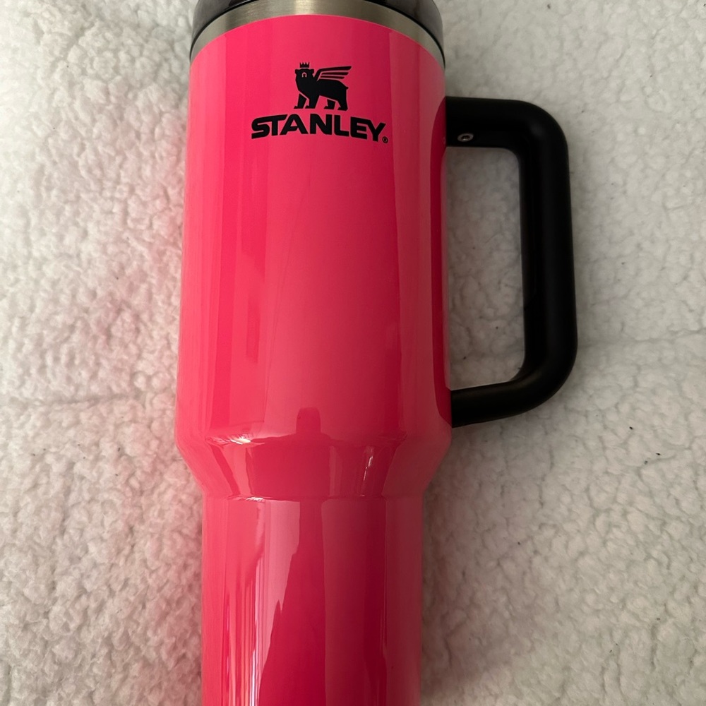 Stanley 40 oz Neon Pink Travel Mug